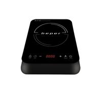 Beper BF.700 Encimera Inducción Con Resistente a los Arañazos Glas, 10 Niveles,