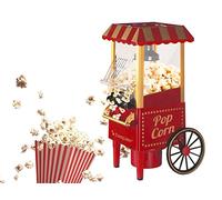 BEPER Macchina per, Popcorn in 3 Minuti BT.651Y Maquina Palomitas de Maíz Listas en 3 Minutos-Palomitera Pop Corn sin Grasa ni Aceite, 1200 W, ABS, Oro/Rojo