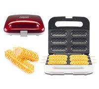 BEPER P101CUD100 Gofrera con Forma de Barra - Placa para Gofres para 6 Divertidos Gofres en Minutos