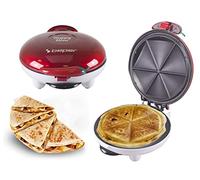 BEPER P101CUD600 Happy Hour Aperitivo Maker-Cocina Quesadilla, Panzerotti, Albóndigas Dulces y Saladas en Pocos Minutos, Plástico, Rojo