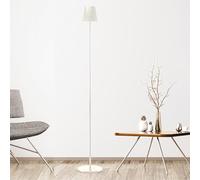 BEPER P201UTP402 Lámpara de pie con altura ajustable, Lámpara de escritorio 2.3W Lámpara de mesa recargable con cable USB tipo-C, 3 Tonos de luz, Blanco