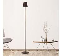 BEPER P201UTP403 Lámpara de pie con altura ajustable, Lámpara de escritorio 2.3W Lámpara de mesa recargable con cable USB tipo-C, 3 Tonos de luz, Óxido