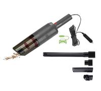 BEPER P202ASP402 Aspirador de Coche, 75W, Aspirador de Mano con Enchufe de Coche, Accesorios incluidos, Cable de 3 Metros, Depósito de 0,35L y Filtro HEPA Lavable, Gris