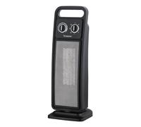 BEPER P203TER002 Calefactor de torre cerámico, calefactor eléctrico de 2000 W con oscilación automática, termostato ajustable, 2 niveles de potencia y apagado automático.