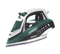 BEPER P204FER003 Plancha de planchado, 400 ml, 2600 W, placa de acero, planchado seco/vapor, temperatura ajustable, sistema antical, antigoteo, autolimpieza