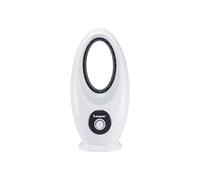 BEPER P206RAF110 Ventilador de pie moderno sin aspas, 50 W, Silencioso, Oscilante y con 3 velocidades de ventilación, Diseño seguro e innovador para una distribución eficaz del aire, Blanco