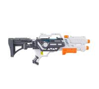 BEPER Pistola de Agua de 60,5 cm con 2 potentes chorros de hasta 10 Metros, Ideal para niños a Partir de 36 Meses, Juguete de Verano para Exteriores, Ideal para Playa, Piscina y jardín