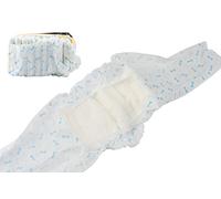 BePetMia Pañales Desechables para Perros Masculinos, Súper Absorbentes y a Prueba de Fugas, Pañales para Perros Micción Excitable o Incontinencia (M: 45-63cm, 10pcs)