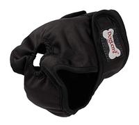 BePetMia Pañales Lavables para Perras, Pañales Reutilizables para Perras en Celo, Female Dog Diapers Sanitarios Altamente Absorbentes (Black, S: 23-34cm)