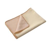bephible Cooling Technology - Alfombrilla de verano para mascotas, suave y lavable, con golpes de masaje 3D, fácil de limpiar, resistente a los arañazos, tamaño grande, color amarillo, M