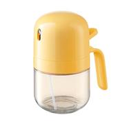 bephible Pulverizador de aceite de canola para cocina, 300 ml, de vidrio de oliva, para dispensador de cocina versátil, para hacer ensaladas, hornear, freír, barbacoa, a prueba de fugas, fácil de