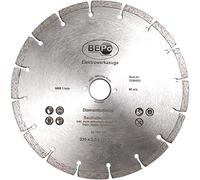 BEPO Disco de corte de diamante 230 mm para hormigón, piedra
