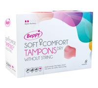 Beppy Classic - Tampones higiénicos sin cordón, pack de 8