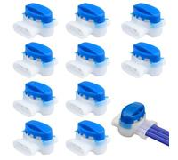BEPSYOM 10 Conectores Impermeables para Robot Cortacésped, Conectores de Cable 314, Compatibles con Robots Cortacésped