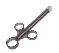 BEPSYOM Aplicador de Lubricante 1 Unidad, Reutilizable, Tapa Suave, Fácil de Limpiar, Tapa de Silicona a Prueba de Aire, dilatador para Hombres Mujeres Anal Vagina