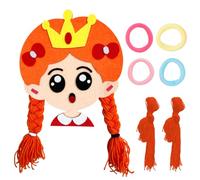 BEPSYOM Manualidades Niños, Aprende a Trenzar Cabello,Creativo Kit Manualidades, Juguetes Educativos Regalo para Niño Niña