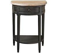 BERAH GETAH Mesita de noche de madera de caoba maciza