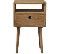BERAH GETAH Mesita de noche de madera de mindi maciza
