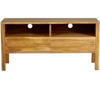 BERAH GETAH Mueble tv de madera de teca maciza 100 cm