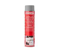 Berasit spray marcador de suelos, marcador profesional de calles y líneas, resistente a la intemperie, secado rápido, 600 ml, unidad de envío = 1 lata (gris)