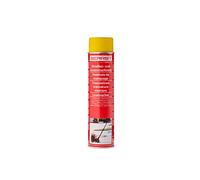 Berasit spray marcador de suelos, marcador profesional de calles y líneas, resistente a la intemperie, secado rápido, 600 ml, unidad de envío = 1 lata (amarillo)