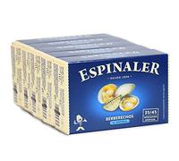 Berberechos al natural Espinaler - Pack de 5 latas de 35-45 - Conservas Gourmet de berberechos - Berberechos en conserva de tamaño mediano para tu aperitivo