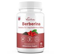 Berberina Alta Potencia 1500 mg - Suplemento de Berberina Para Adelgazar con Pimienta Negra, 60 Cápsulas (2 Meses de Suministro) - Control de Peso, Fabricado en el Reino Unido