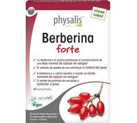 Berberina Forte 30 Comprimidos Con Berberina Phytosome (Alta Absorción) y Cromo Apoyo al Metabolismo de la Glucosa y Colesterol Con Antioxidantes
