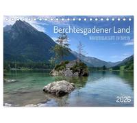 Berchtesgadener Land - Wanderhighlights in Bayern (Tischkalender 2026 DIN A5 quer), CALVENDO Monatskalender: Die schönsten Ausflugsziele rund um den Königssee.