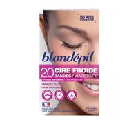 Berdoues Blondépil Bandas Cera Fría Facial 20uds