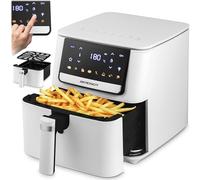 Berdsen Airfryer Freidora de Aire Caliente - 1700 W 6,5 L - Freidora - 8 Programas Pantalla Táctil - Blanco
