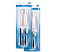 Berdsen Cabezales de repuesto para cepillo de dientes sónico - Compatible con Berdsen B4 - Limpieza precisa - Efecto blanqueador - Reduce la placa dental - Juego de 8 unidades