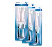 Berdsen Cabezales de repuesto para cepillo de dientes sónico - Compatible con Berdsen Sonica B4 - Limpieza de precisión - Efecto blanqueador - Reduce la placa dental - Juego de 12 piezas