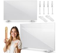 Berdsen Calefacción por infrarrojos, panel calefactor, 600 W, calentamiento rápido, resistente al agua, ahorro de energía, fácil instalación