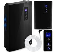 Berdsen, Deshumidificador BR-20B con pantalla negra, para habitaciones de hasta 30 m2, deshumidificador, purificador de aire, secadora de ropa, eléctrico