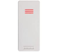 BERDSEN Estación meteorológica emisora BD-921, alcance inalámbrico, 60 m, humedad, temperatura, funcionamiento con pilas, compatible con 4 x 9,2 x 2,3 cm, color blanco