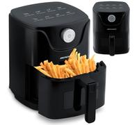 Berdsen Freidora de Aire Caliente con Ventana - Air Fryer Sin Aceite - 1000 W 2,5 L - 8 Programas - Negro