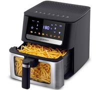 Berdsen Freidora de aire caliente XL 6,5 L - Airfryer con ventana y pantalla táctil - 1700 W - 8 programas - apta para lavavajillas