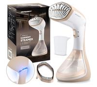 Berdsen Plancha de vapor 1600W - Plancha de vapor Vapor - Golpe de vapor 26 g/min - Depósito de agua de 230 ml - Accesorio con cepillo de tapicería - Blanco