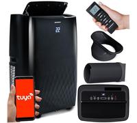 Berdsen Tuya Smart App Aire acondicionado móvil, 5 en 1, 14000 BTU, refrigeración, calefacción, deshumidificación, ventilación, modo de suspensión, ahorro energético