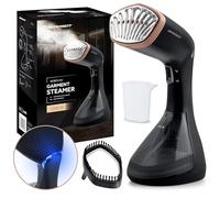 Berdsen Vaporizador de ropa 1600W - Vaporizador - Vapor 26 g/min - Tanque de 230 ml - Tapa con cepillo para tapicería - Negro