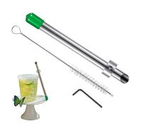 Bere Punw Punch - Herramienta de calado de paja, abridor de agujero de paja | Herramienta de agujero de paja compacta, tabla de cortar de punta de paja portátil para tazas de café, puño liso en las
