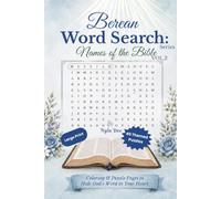 Berean Word Search: Names of the Bible - Travel Size-Bible Puzzle-Large Print-Senior Adults-Coloring Dual Fun: 40 Themed Puzzles Featuring 600 ... OT and NT (Berean Bible Word Search Puzzles)