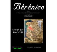 Bérénice 56-57 Scienza della Traduzione: RIVISTA SEMESTRALE DI STUDI COMPARATI E RICERCHE SULLE AVANGUARDIE (El Doctor Sax)