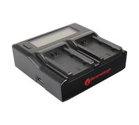 Berenstargh Cargador doble LCD Fuji NP-W235, 8,4 V