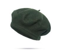 Beret Boina Gruesa de Lana Multicolor, Estilo Artista francés Retro, Lisa, Ideal for Invierno y otoño. for Mujer niña. Perfecta for Caminar al Aire Libre(Color2)