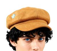Beret Hat Octagonal Adjustable Headgear - Vintage Paperboy Cap | Soft Fit with Comfort Function Features, Outdoor Holiday Keywords, Daily Picnic Camping Party Outfit for Travel Photoshoot Festival Wed