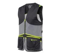 BERETTA Full Mesh Vest Small Ebony & ice grey