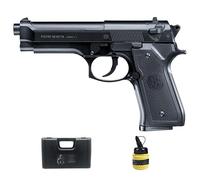 Beretta M92FS ASM Muelle (6mm) | Pistola de Airsoft Calibre 6mm + biberón + maletín. Pistola de iniciación al Airsoft
