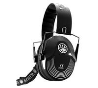 Beretta Orejeras unisex New Prevail, Negro, Talla única